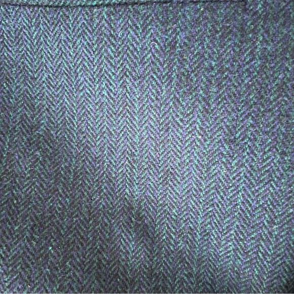 E H Woods Women’s Blazer Jacket Tweed Wool Blend Size 14 Worn One Front Button - Picture 8 of 9